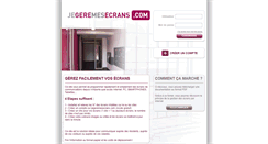 Desktop Screenshot of jegeremesecrans.com